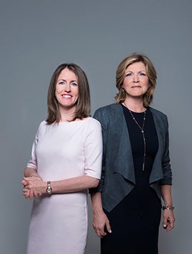 Attorneys Frances Ross Nolan and Leigh Reynolds Byers